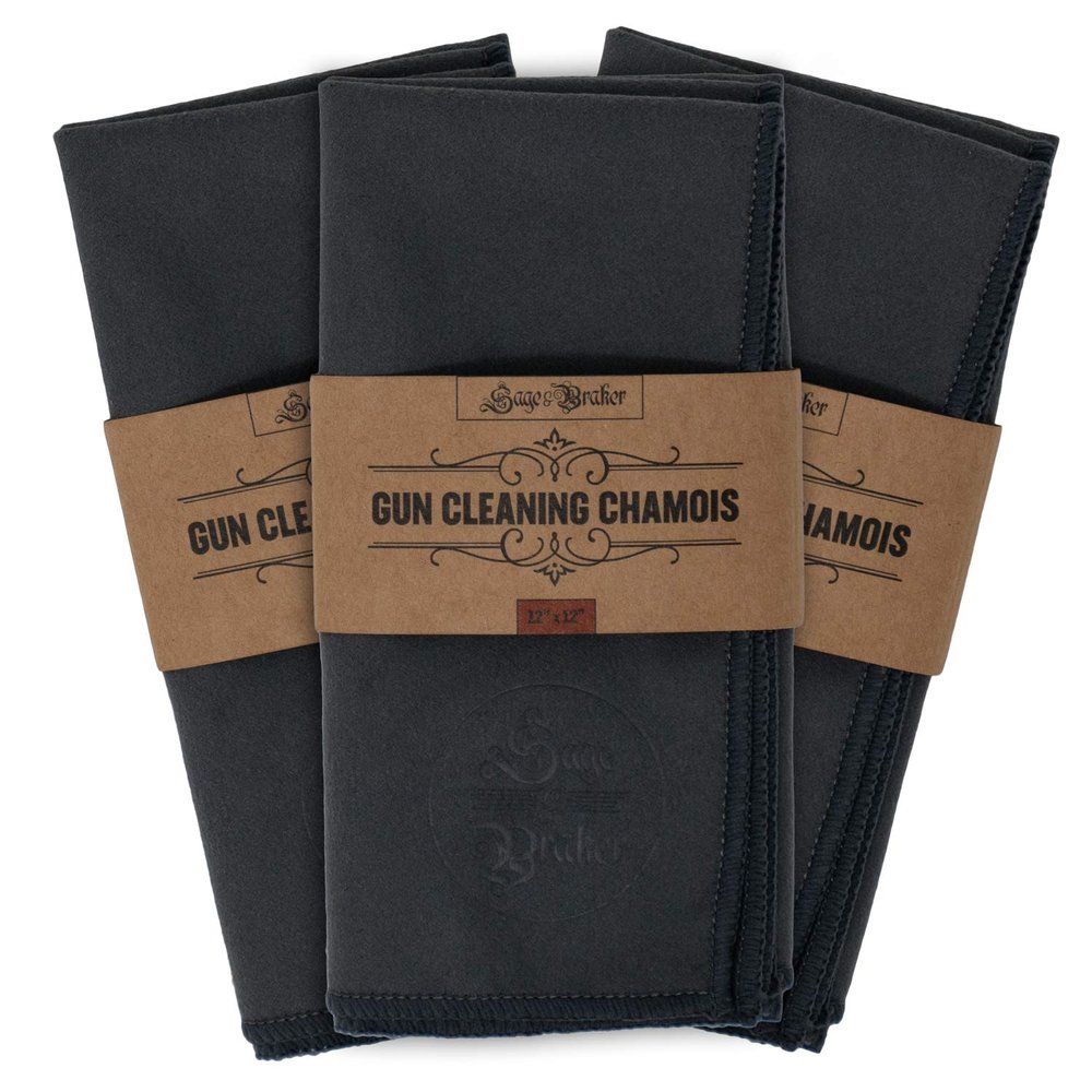 Sage and Braker Mercantile Gun Cleaning Cloth 3-Pack