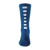 Augusta Sportswear Color Block Crew Socks, Roy/White, XL view 1