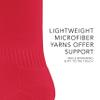 Augusta Sportswear Elite Multi-Sport Socks, Red, L view 3
