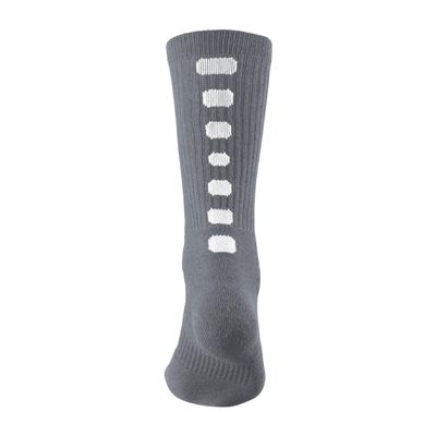 Augusta Sportswear Color Block Crew Socks, Graphite/White, S