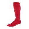 Augusta Sportswear Soccer Socks, Red, L view 1