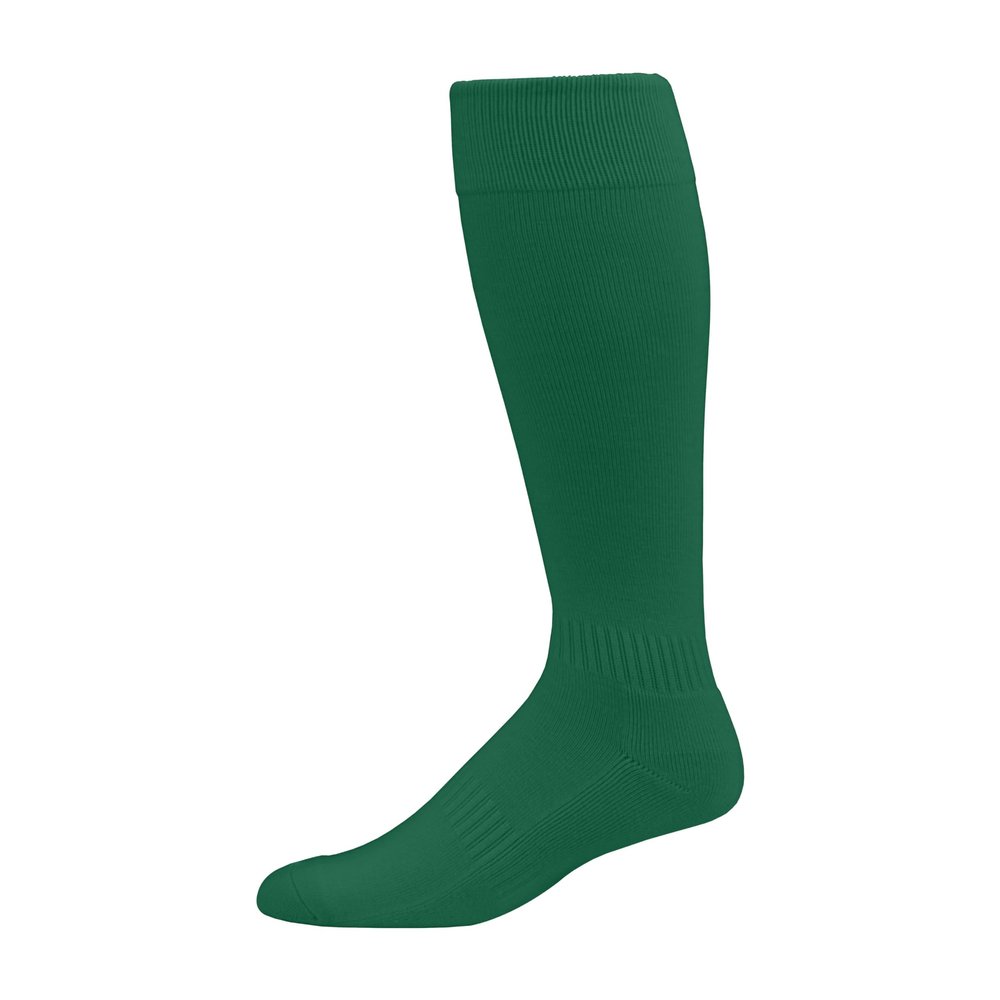 Augusta Sportswear Elite Multi-Sport Socks, Dark Green, S
