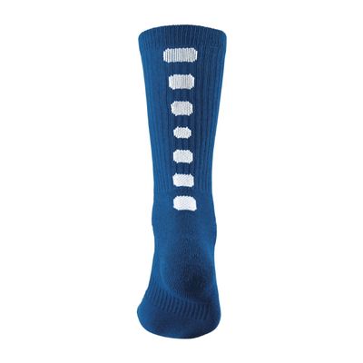 Augusta Sportswear Color Block Crew Socks, Roy/White, L