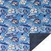 Future Tailgater North Carolina UNC Tar Heels Licensed Minky Blanket Throw (42"" x 36"") view 1