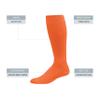 Augusta Sportswear Elite Multi-Sport Socks, Orange, L view 2