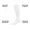 Augusta Sportswear Elite Multi-Sport Socks, White, M view 2