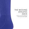 Augusta Sportswear Wicking Athletic Socks Purple S view 3