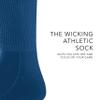 Augusta Sportswear Wicking Athletic Socks Navy L view 3