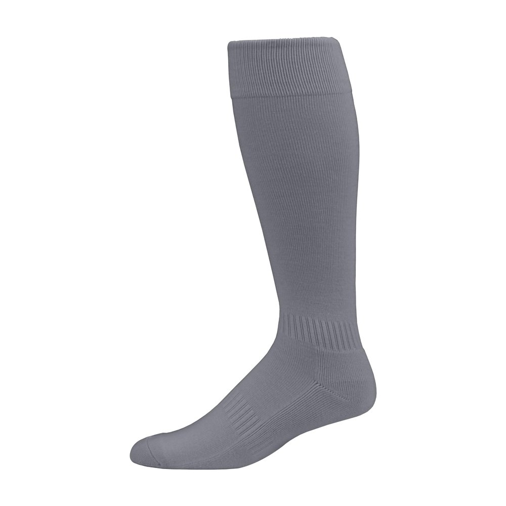 Augusta Sportswear Elite Multi-Sport Socks, Graphite, S