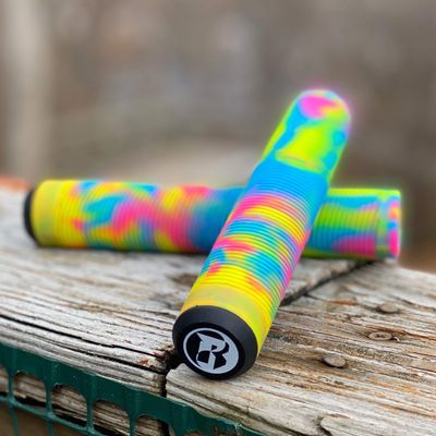 Rapture Pro Scooters Grips - 160mm TPR Super Soft Scooter Grips - Cotton Candy