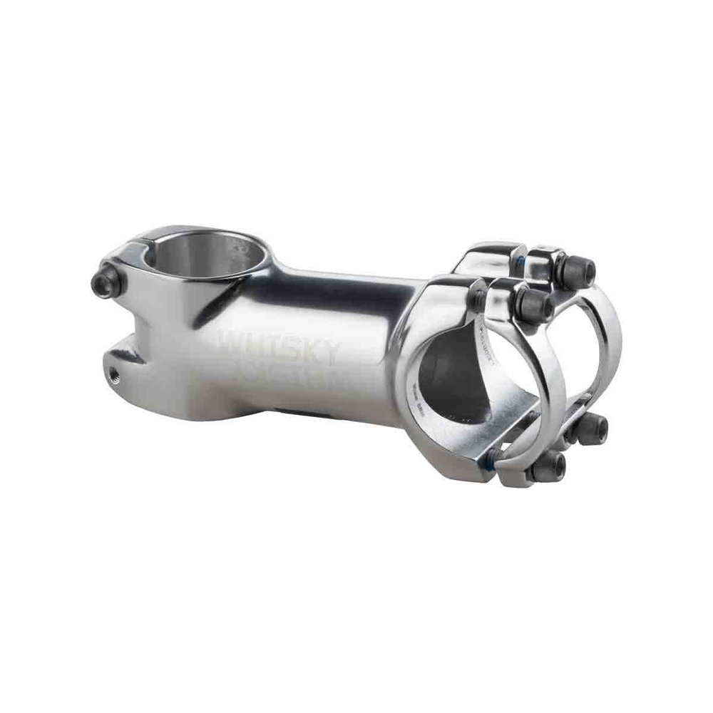 WHISKY - No.7 Aluminum Alloy Bicycle Stem - 6 Degree, 110mm, 31.8mm Clamp, Silver