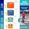 Engel UC30 30qt Leak-Proof, Air Tight, Drybox Cooler and Hard Shell Lunchbox for Men and Women in Yellow High-Visibility view 4