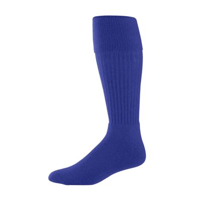 Augusta Sportswear Soccer Socks, Purple, L