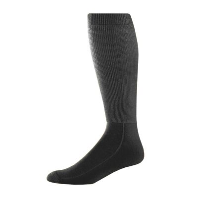 Augusta Sportswear Wicking Athletic Socks Black S