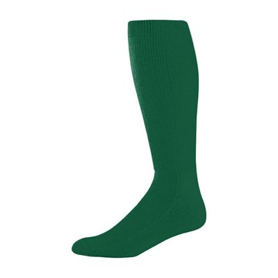 Augusta Sportswear Wicking Athletic Socks Dark Green S