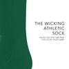 Augusta Sportswear Wicking Athletic Socks Dark Green S view 3