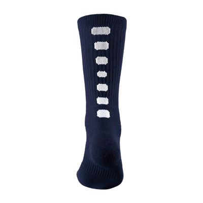 Augusta Sportswear Color Block Crew Socks, Navy/White, L