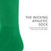 Augusta Sportswear Wicking Athletic Socks Kelly M view 3