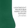 Augusta Sportswear Elite Multi-Sport Socks, Dark Green, M view 3