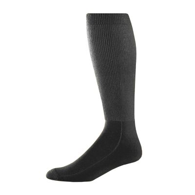 Augusta Sportswear Wicking Athletic Socks Black L