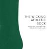 Augusta Sportswear Wicking Athletic Socks Dark Green L view 3