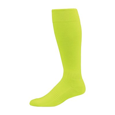 Augusta Sportswear Elite Multi-Sport Socks, Lime, S