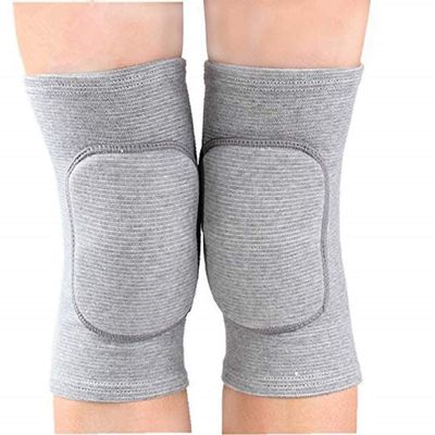 JUMISEE Kids Knee Pad, Anti-Slip Padded Sponge Knee Brace Breathable Flexible Elastic Knee Support for Football Volleyball Dance Skating Basketball Sports