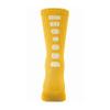 Augusta Sportswear Color Block Crew Socks, Gold/White, XL view 1