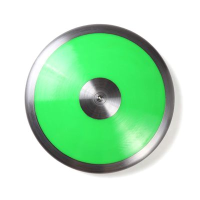 Village Variety discus for Practice Nylon, Track and Field Throwing Discus 1kg 1.5kg 1.75kg 2kg 2.25kg 2.5kg(green 2.2lbs(1kg))
