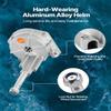 Vevor Outboard Steering System 13' Outboard Rotary Steering System 13 Feet Boat Steering Cable with 13" Wheel Durable Marine Steering System : Sports & Outdoors view 4