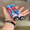 Rapture Pro Scooters Grips - 160mm TPR Super Soft Scooter Grips - Red, White & Blue view 3