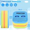 VSATEN Back Float, Swim Belt Bubble Adjustable 3 Layers Thicken Split Foam Learning Safety Training Board Pool Floaties for Kids Toddlers Swimming Beginners Floats Swim Lessons Equipment (60lb-100lb) view 4