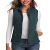 LONGKING Women's Vest - Stand Collar Lightweight Zip Quilted Vest for Women view 2