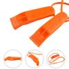 AUGSUN 40 Pcs Emergency Safety Whistle Plastic Whistles Set with Lanyard,Red and Orange view 3