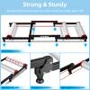 ROCKBROS Bike Rollers Adjustable Bike Trainer Stand Foldable Indoor Cycling Bicycle Roller with Resistance for MTB Road Bike Exercise view 2