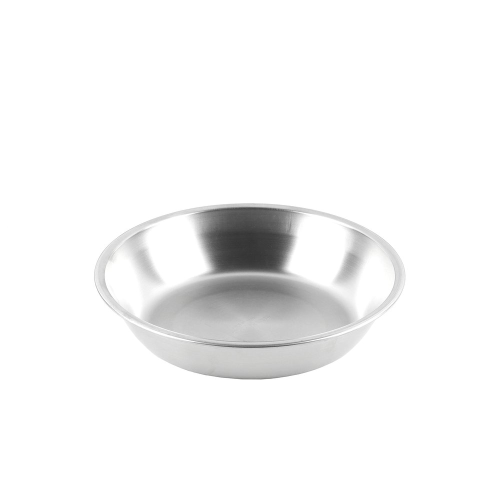 Captain Stag UH-42 18-8 Stainless Steel Plate, Tableware, Inner Diameter 6.3 inches (16 cm), Outer Diameter 6.7 x Height 1.4 inches (17 x 3.5 cm), Made in Japan