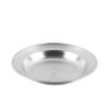 Captain Stag UH-43 18-8 Stainless Steel Round Curry Dish, Tableware, Outer Diameter 8.7 x Height 1.2 inches (22 x 3 cm), Made in Japan view 1