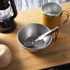 Captain Stag UH-41 18-8 Stainless Steel Bowl, Tableware, Inner Diameter 5.1 inches (13 cm), Outer Diameter 5.5 x Height 2.0 inches (14 x 5 cm), Made in Japan view 2
