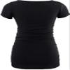 Decrum Pregnancy Tops for Women - Womens Maternity Shirts for Expected Mom [40022016-AL] | Black, XXL view 4