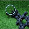 TRUGLO VEROS 5-Pin Durable Ultra-Bright Lightweight Micro-Adjustable Archery Hunting Bow Sight with Decreasing Diameter Pins Design & Large Circular Field of View, Black view 2