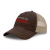 Custom Richardson Soft Mesh Cap Hat Embroidered Georgia State America USA D Trucker Hats for Men & Women Cotton Brown Khaki Personalized Text Here view 1