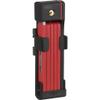 ABUS Bordo uGrip 5700K SH Folding Lock with Bracket - Bike Lock with 5 mm Thick Bars - ABUS Security Level 7-80 cm - Red view 1