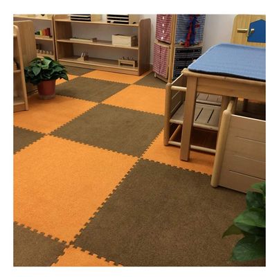 ALGFree Foam Puzzle Mat Infant Crawling Mat Splice Large Area Children's Room Gym Activity Pad Soft Floor Mats Interlocking Carpet Tiles, 6 Colour (Color : B, Size : 60x60x1cm-4pcs)