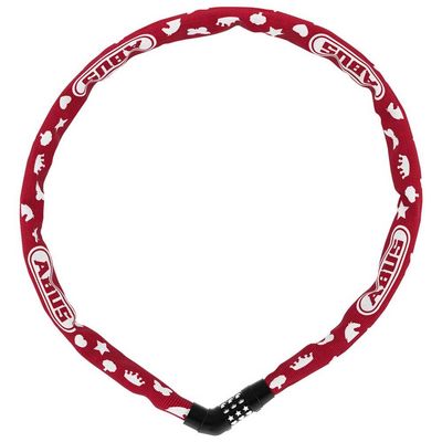 Abus Unisex Adult's 4804C/75 RD Chain Lock, 0, 75 cm
