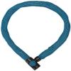 ABUS Chain Lock IVERA Chain 7210 - Bicycle Lock with Highly Flexible IvyTex Synthetic Fibre Coating - ABUS Security Level 8-85 cm - Blue view 1
