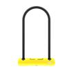 ABUS 402 Round Shackle Bicycle U Lock - 9in/11mm - Yellow - w/ SH34 Bracket - 867422 view 1