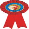 Chicken Red Rosette Ribbon, Chicken Trophy Ribbon Award Prize, 50 Pack Prime view 1