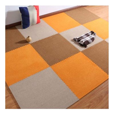 ALGFree Foam Puzzle Mat Infant Crawling Mat Splice Large Area Children's Room Gym Activity Pad Soft Floor Mats Interlocking Carpet Tiles, 6 Colour (Color : D, Size : 60x60x1cm-9pcs)