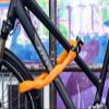 ABUS Chain Lock IVERA Chain 7210 - Bicycle Lock with Highly Flexible IvyTex Synthetic Fibre Coating - ABUS Security Level 8-85 cm - Orange view 3