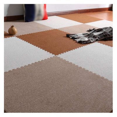 ALGFree Foam Floor Puzzle Mat Carpet Puzzle Mat Kids Crawling Mat Bedroom Carpet Interlocking Floors Tiles, Free Cut (Color : C, Size : 30x30x1cm-42pcs)
